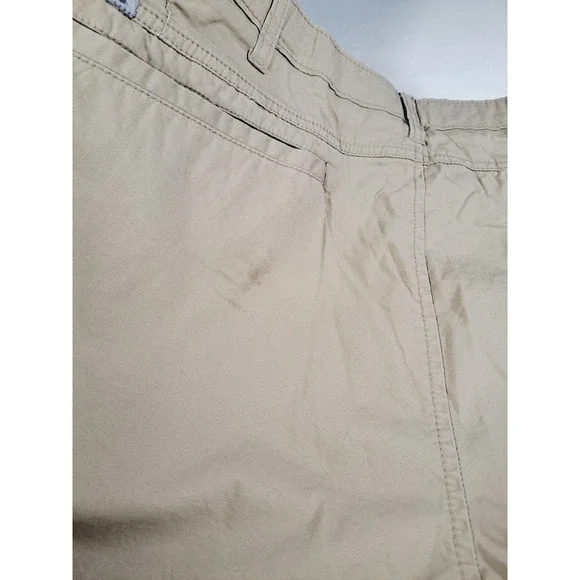 Wrangler Outdoor Men's Cargo Shorts Flex Waistband Quick Dry Tan - Picture 7 of 8